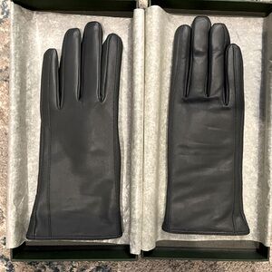 Women's Downholme Leather Cashmere Lined Gloves